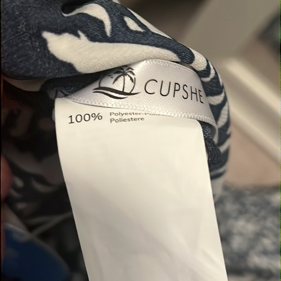 NWT Cupshe Lisa Square Neck Midi Dress - Picture 14 of 15